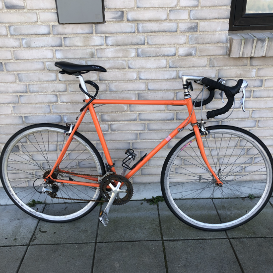 Orange cykel